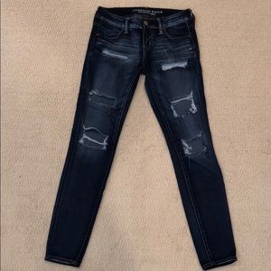 SOLD - American Eagle Ripped Jeggings